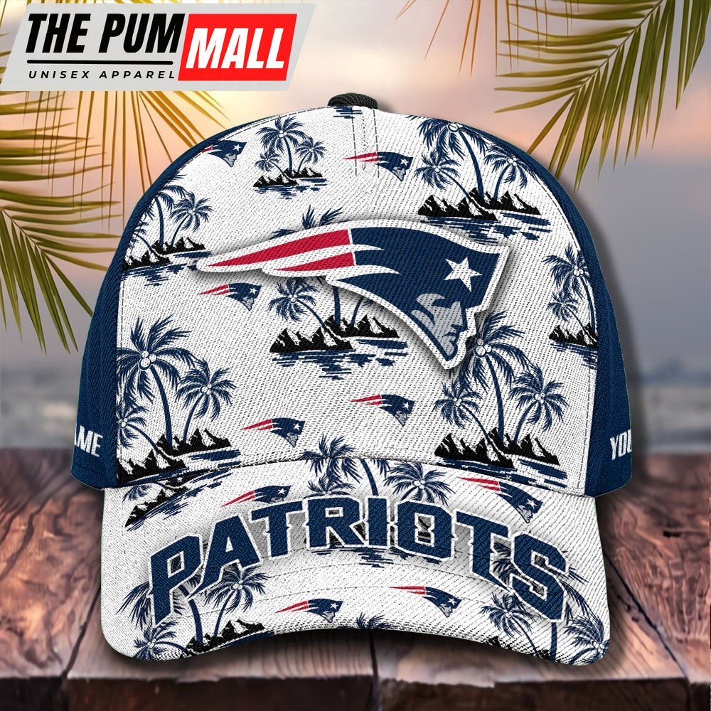 NFL New England Patriots Tropical Summer Basball Cap