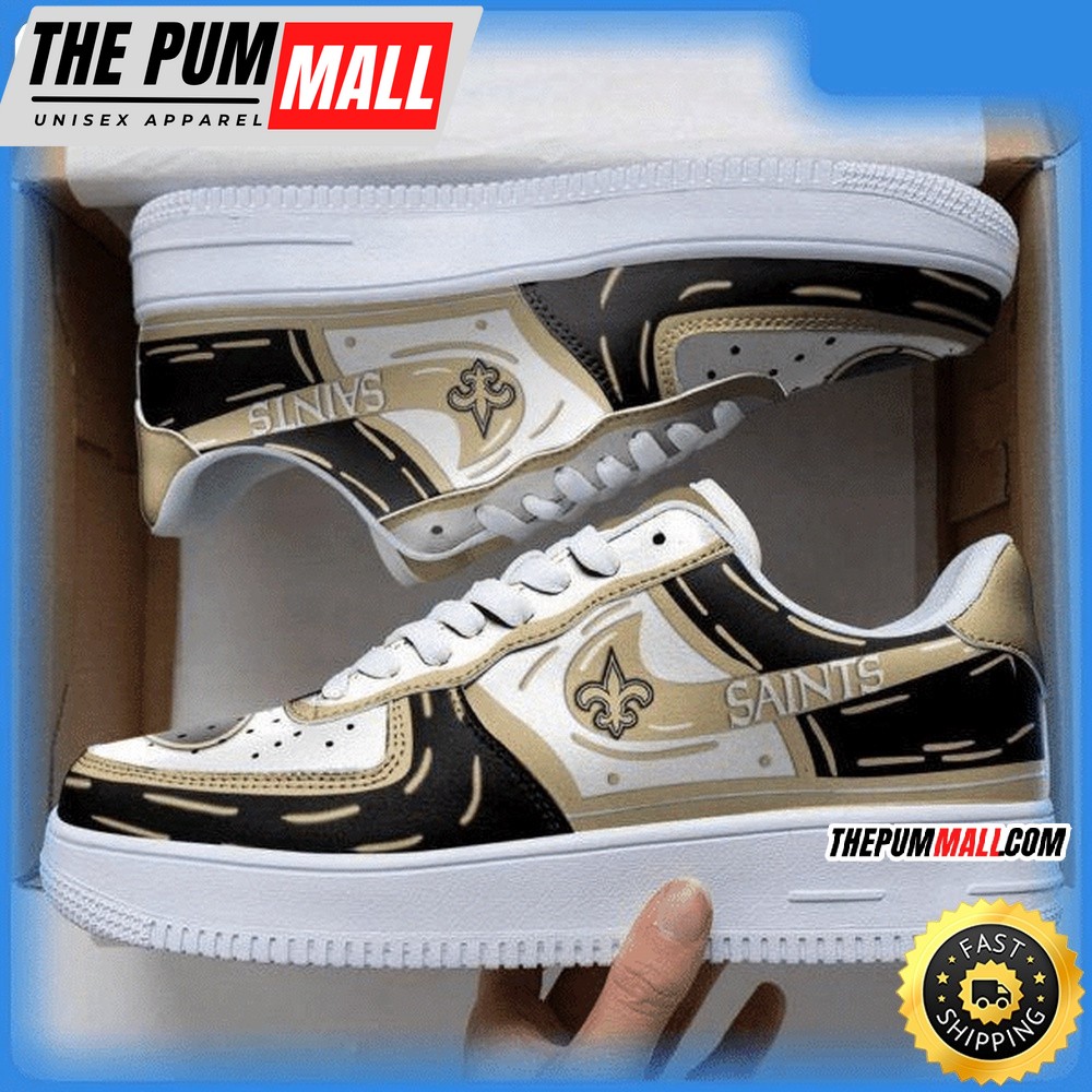 NFL New Orleans Saints Air Force 1 Shoes Sneaker Trending For Fans