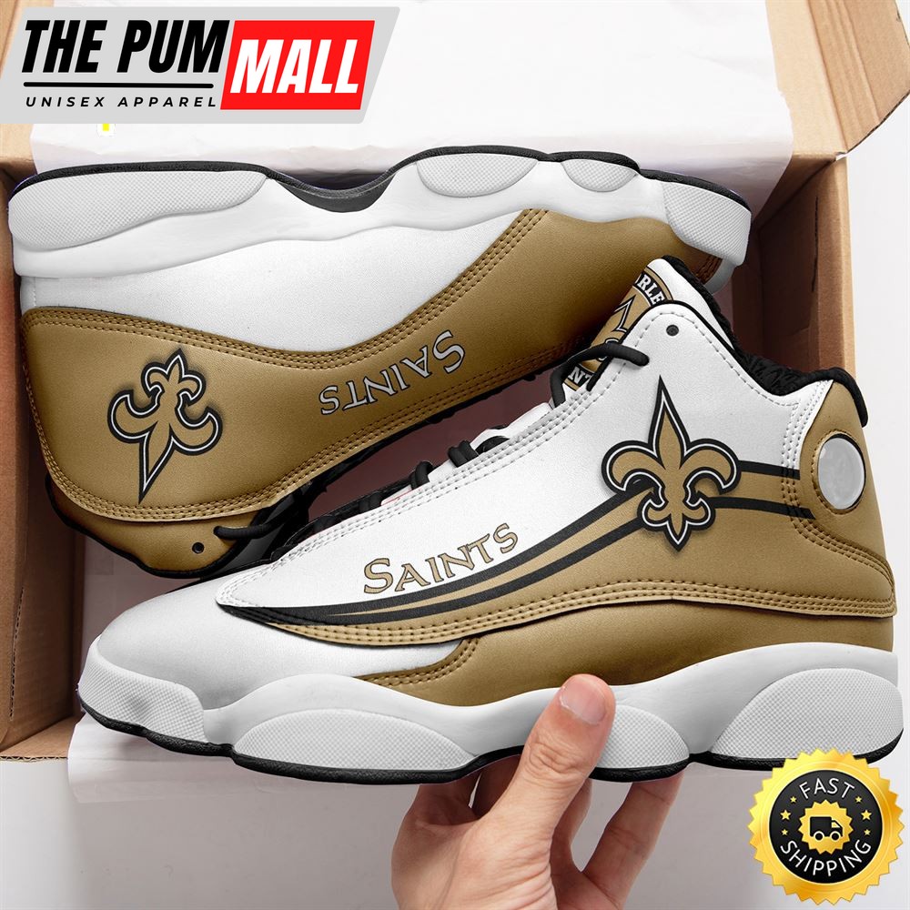NFL New Orleans Saints Air Jd 13 Shoes