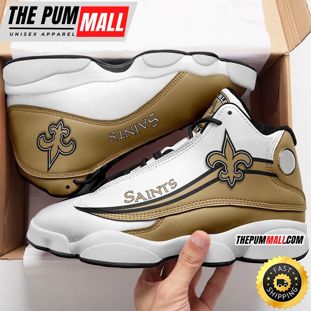 NFL New Orleans Saints Air Jd 13 Shoes