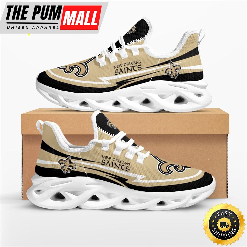 NFL New Orleans Saints Are Coming Curves Max Soul Shoes
