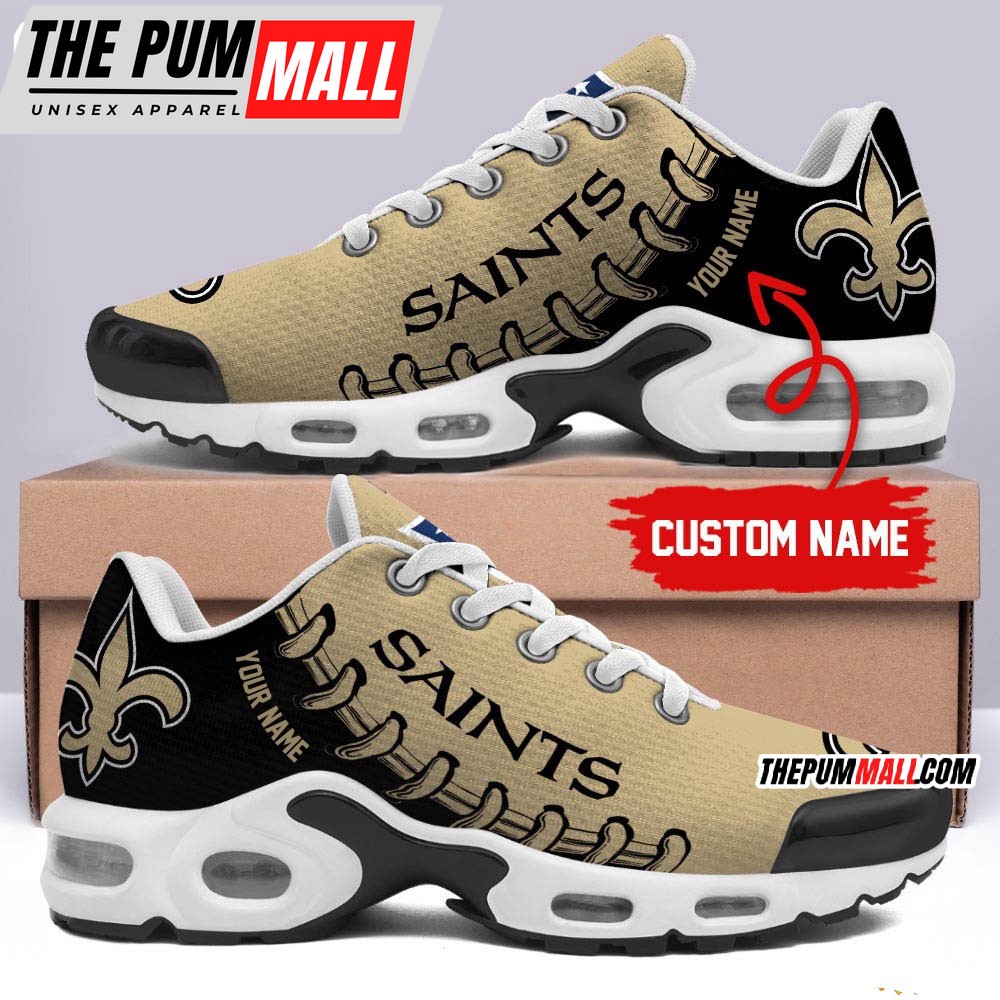 NFL New Orleans Saints Custom Air Max Plus Shoes