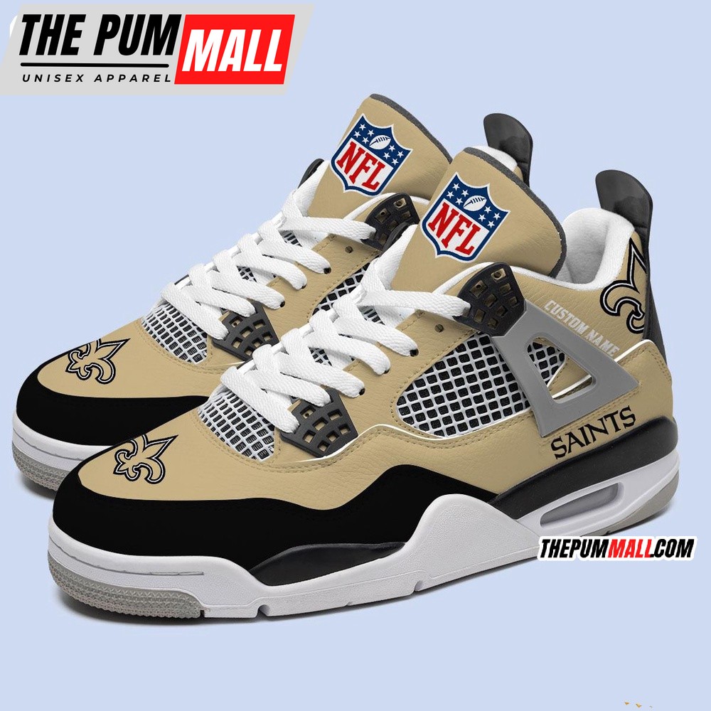 nfl-new-orleans-saints-football-team-air-jordan-4-shoes-personalized-aj4-sneake-vzu73g2y NFL New Orleans Saints Football Team Air Jordan 4 Shoes, Personalized AJ4 Sneaker