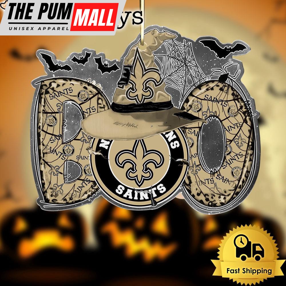 NFL New Orleans Saints Halloween Boo Ornament Limited Edition