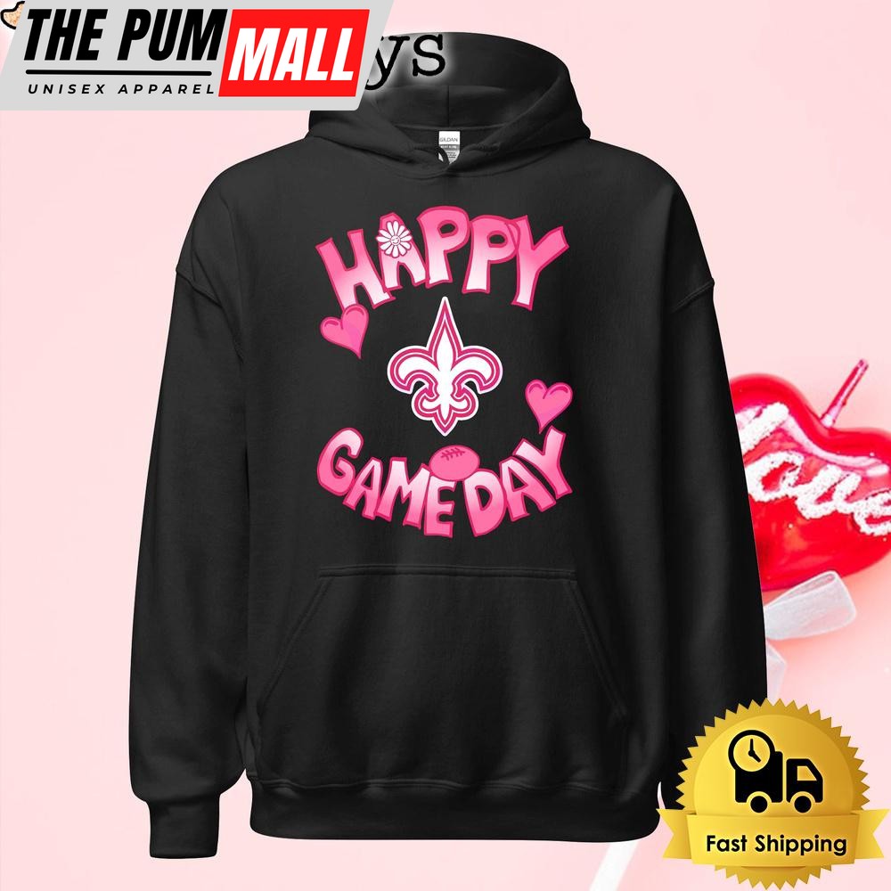 nfl-new-orleans-saints-happy-gameday-valentines-day-t-shirt-jyhb0j1b NFL New Orleans Saints Happy GameDay Valentine’s Day T Shirt