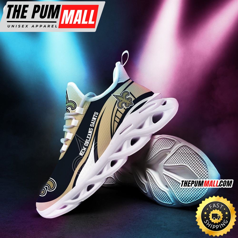 NFL New Orleans Saints Sneaker Max Soul Shoes Hot Special Gift For Fans