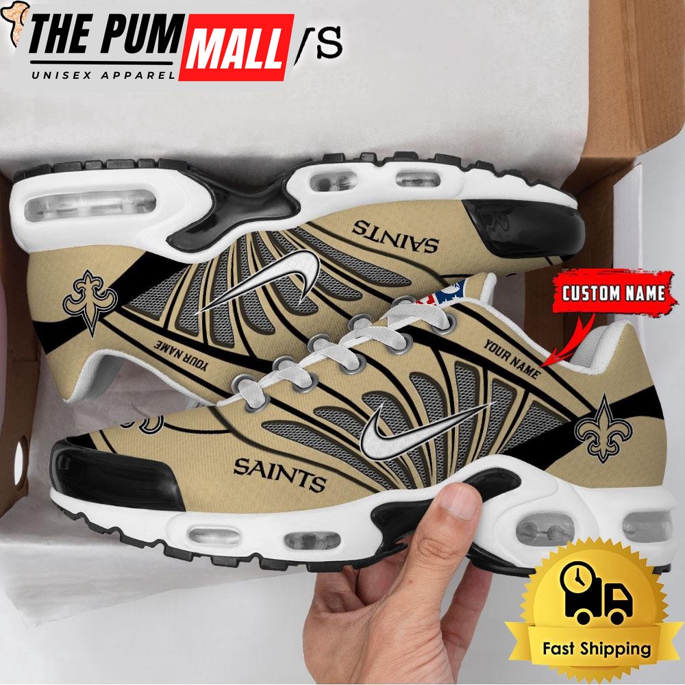NFL New Orleans Saints Sport Football Logo Custom Air Max Plus Shoes