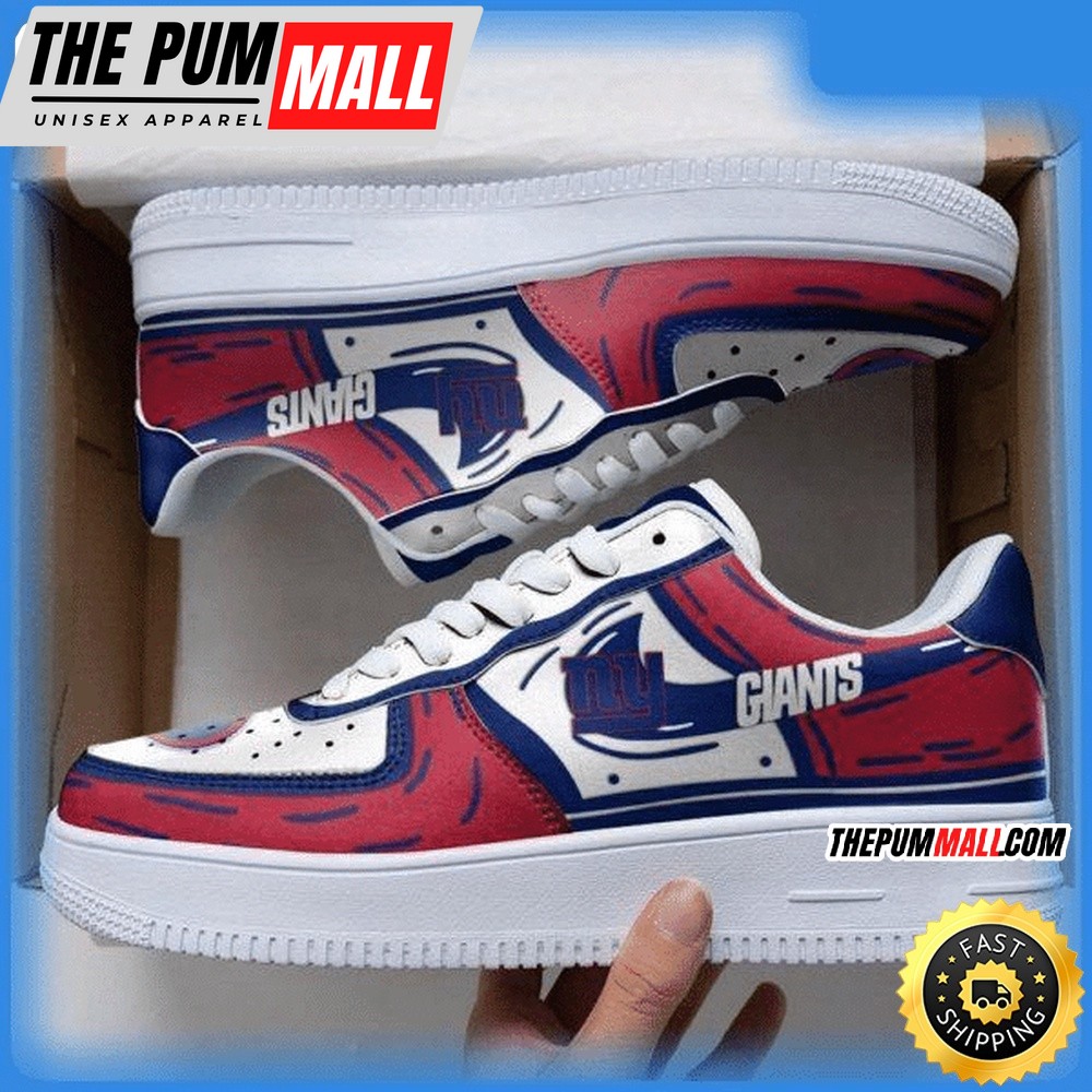 NFL New York Giants Air Force 1 Shoes Sneaker Trending For Fans