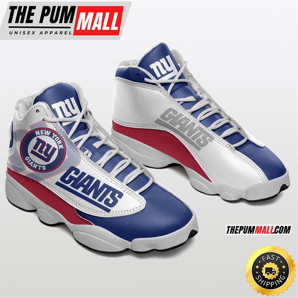 NFL New York Giants Air Jd 13 Shoes V3