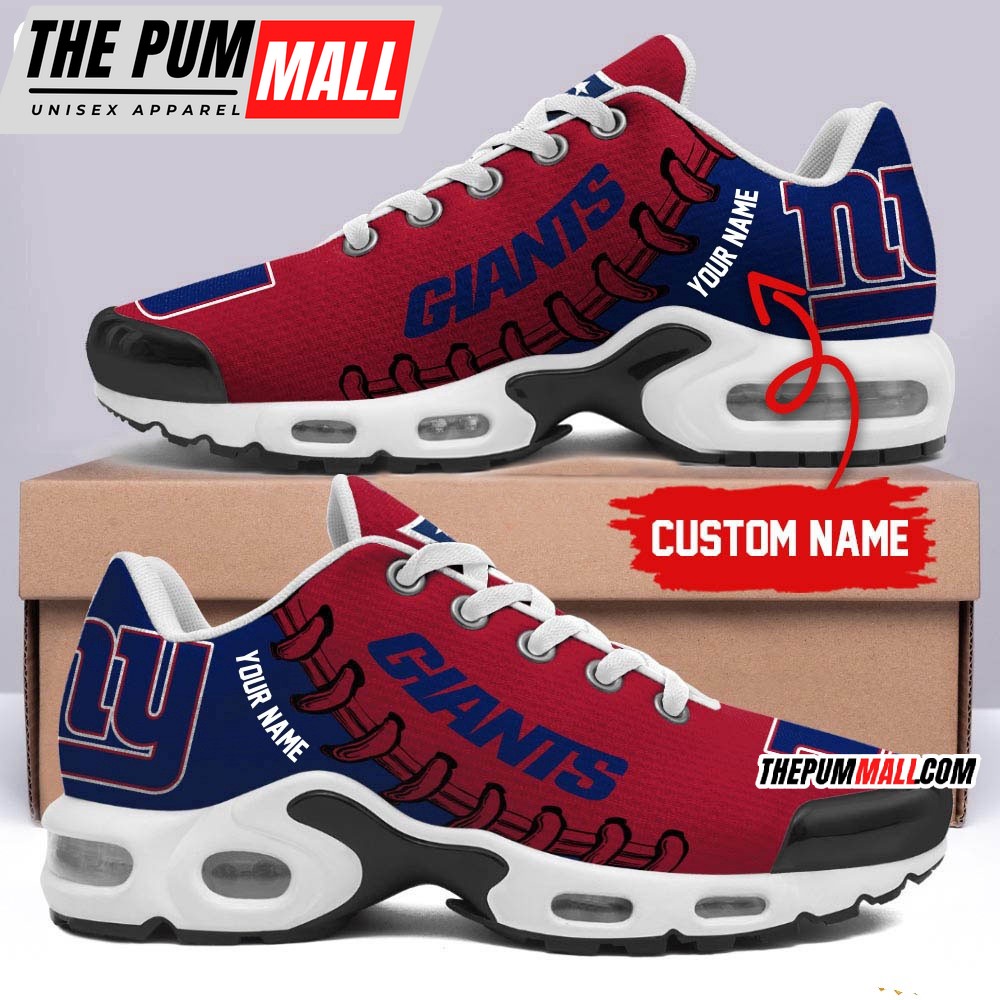 NFL New York Giants Custom Air Max Plus Shoes