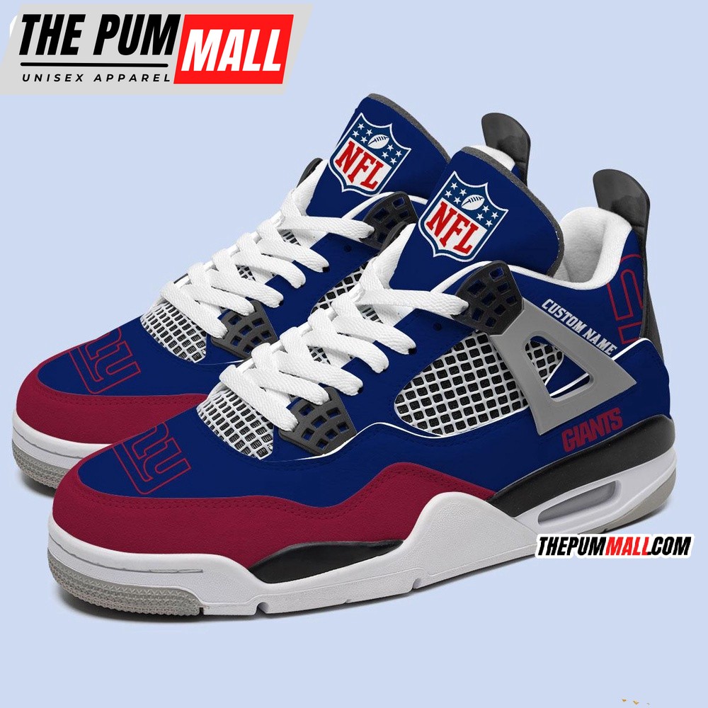 nfl-new-york-giants-football-team-air-jordan-4-shoes-personalized-aj4-sneaker-2kiamrrs NFL New York Giants Football Team Air Jordan 4 Shoes, Personalized AJ4 Sneaker