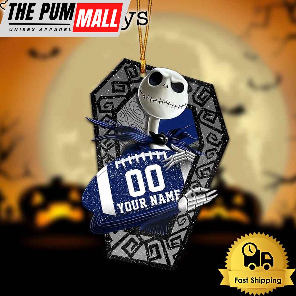 NFL New York Giants Gentleman Jack Custom Christmas Ornament Limited Edition