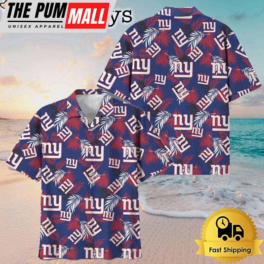 NFL New York Giants Hawaiian Shirts For Family Trips