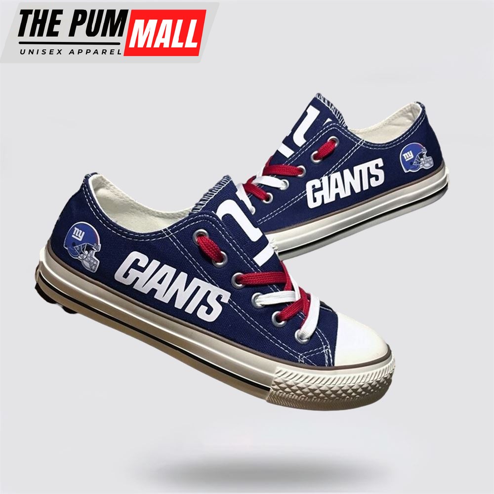 nfl-new-york-giants-low-top-canvas-shoes-sport-sneakers-step-up-your-game-with-u-pc2ttf3d NFL New York Giants Low Top Canvas Shoes Sport Sneakers Step Up Your Game With Unmatched Comfort And Support
