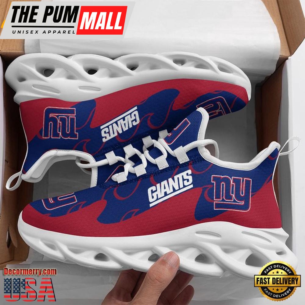 NFL New York Giants Sport Max Soul Shoes , Running Sneakers Shoes