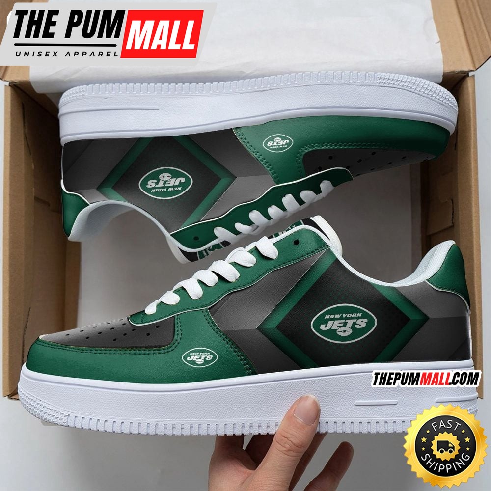 NFL New York Jets Air Force 1 Shoes Chic AF1 Collection