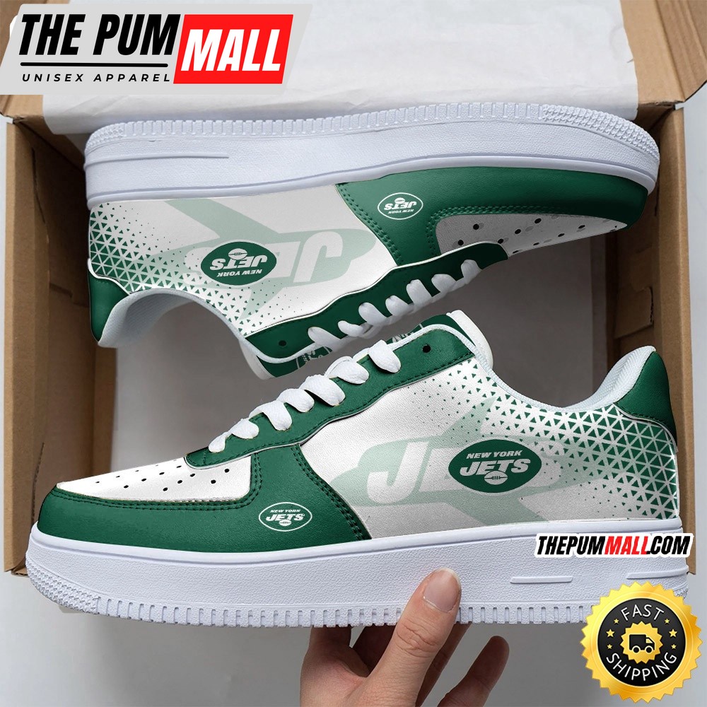 NFL New York Jets Air Force 1 Shoes Classic Air Force Kicks