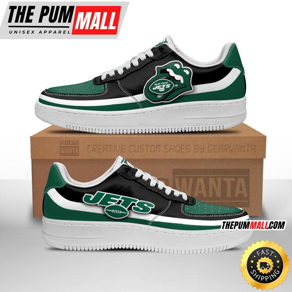 NFL New York Jets Air Force 1 Shoes Sexy Lips For Fans