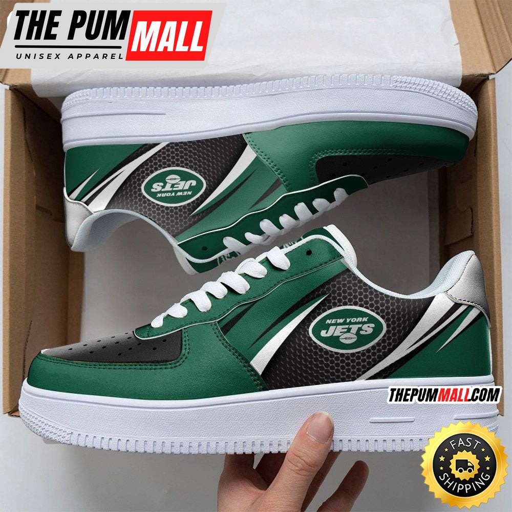 NFL New York Jets Air Force 1 Shoes Sleek AF1 Fashion