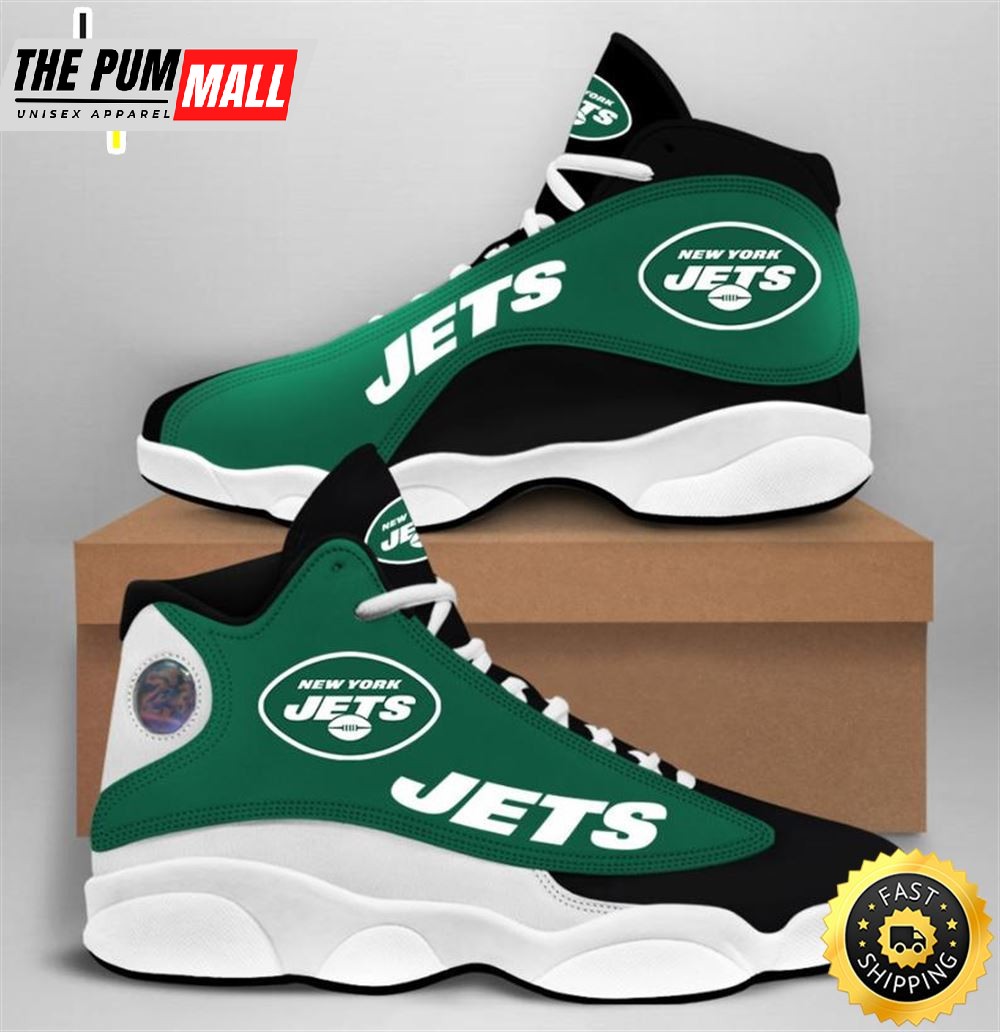 NFL New York Jets Air Jd 13 Shoes