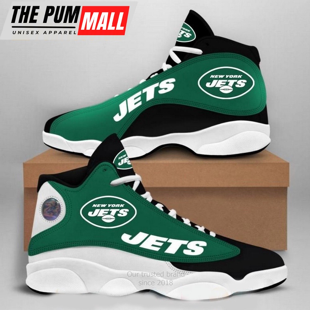 NFL New York Jets Air Jd 13 Shoes