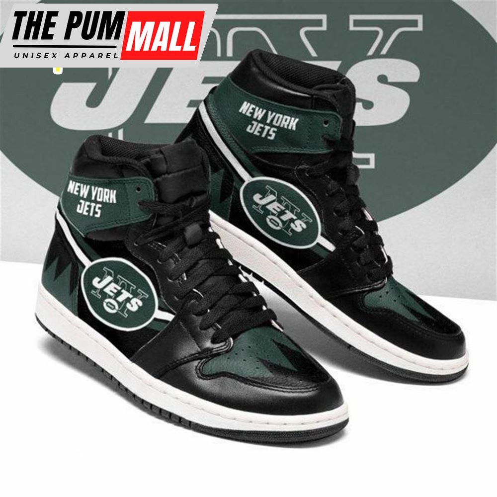 NFL New York Jets Black Green Air Jd 1 High
