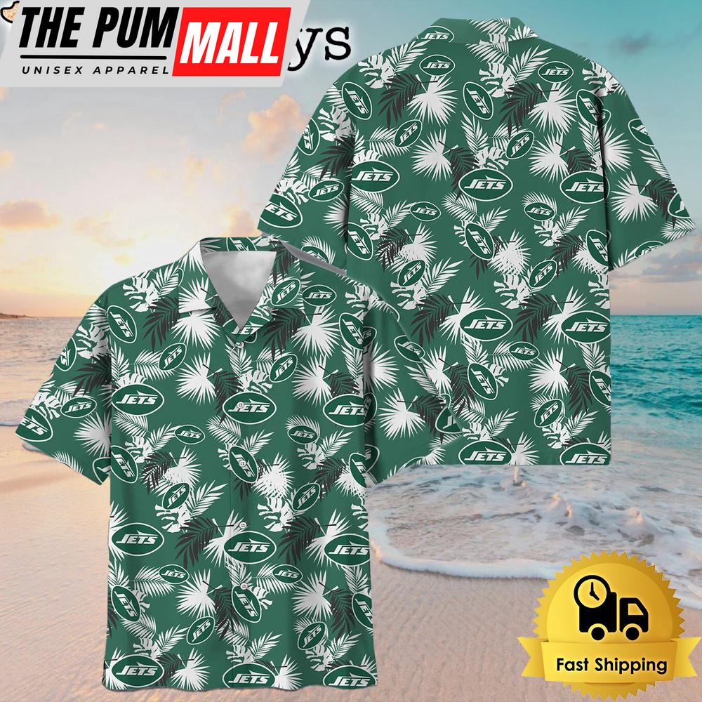 NFL New York Jets Hawaiian Shirts For Family Trips