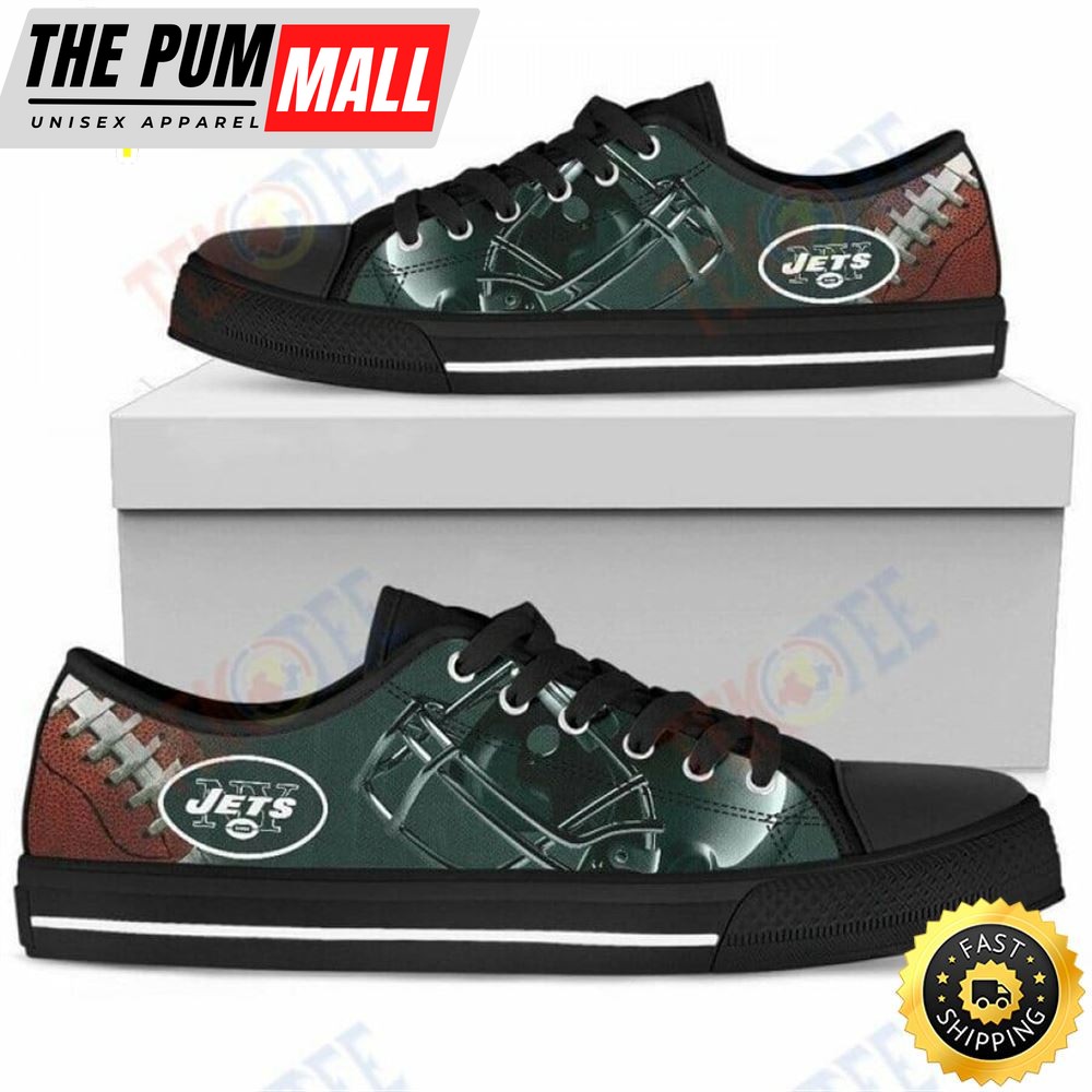 NFL New York Jets Special Green Low Top Shoes