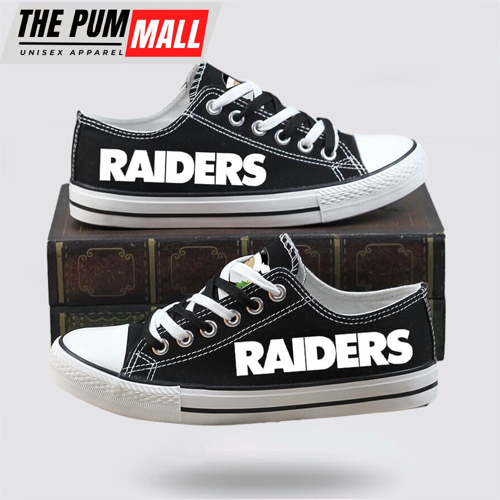 nfl-oakland-raiders-low-top-canvas-print-chrismas-design-shoes-sport-sneakers-xw0oof66 NFL Oakland Raiders Low Top Canvas Print Chrismas Design Shoes Sport Sneakers