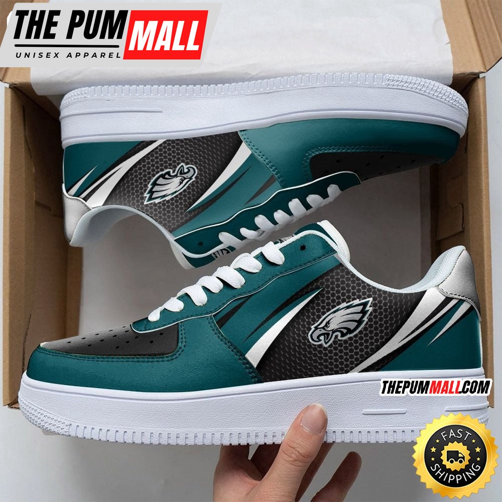 NFL Philadelphia Eagles Air Force 1 Shoes Sleek AF1 Fashion