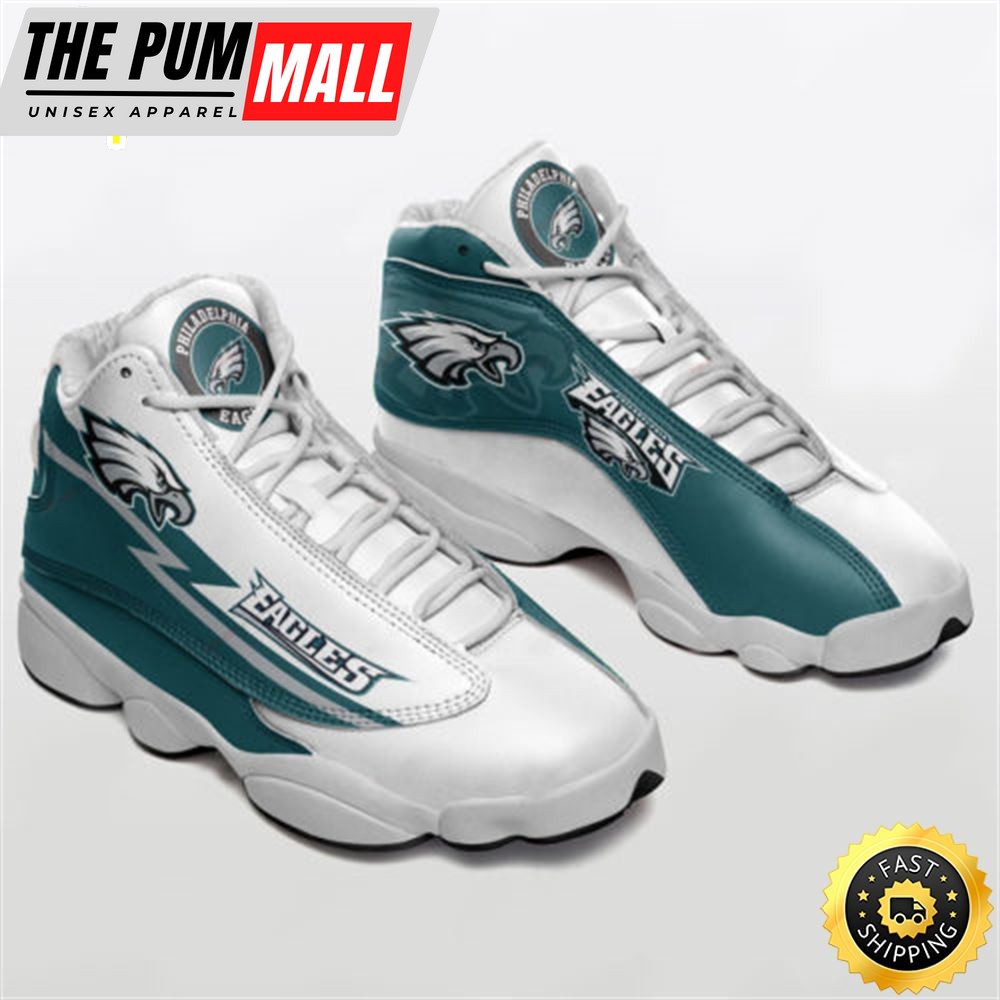 NFL Philadelphia Eagles Air Jd 13 Shoes