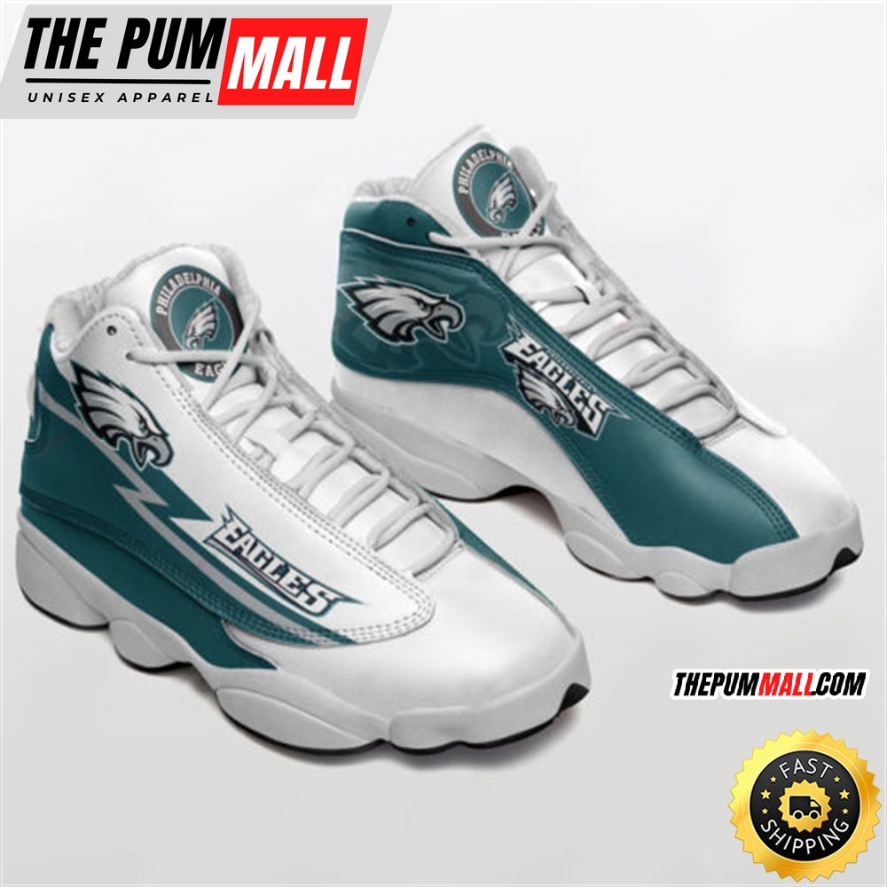 NFL Philadelphia Eagles Air Jd 13 Shoes