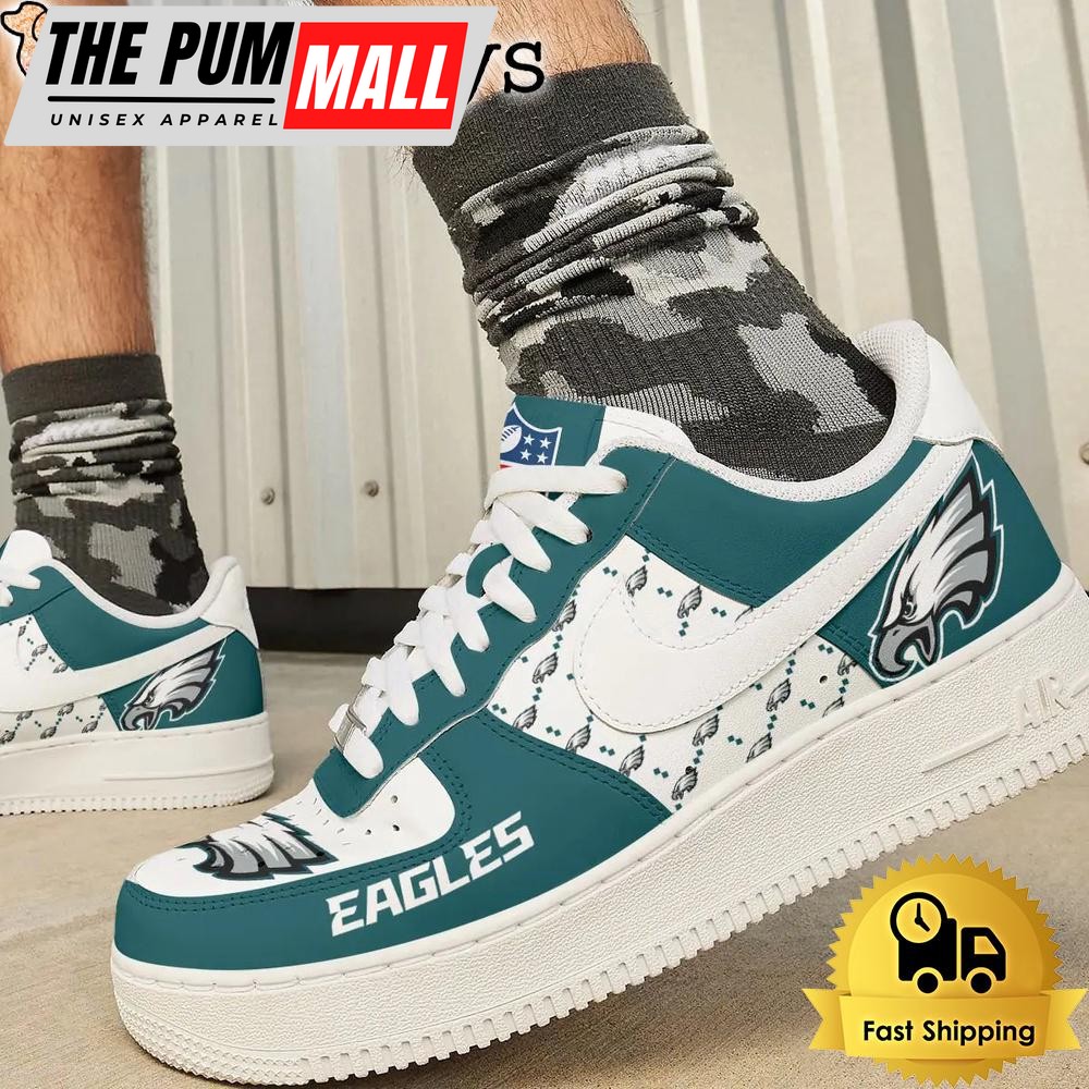 nfl-philadelphia-eagles-dress-with-a-winning-attitude-custom-air-force-1-shoes-uskeuujo NFL Philadelphia Eagles Dress With A Winning Attitude Custom Air Force 1 Shoes