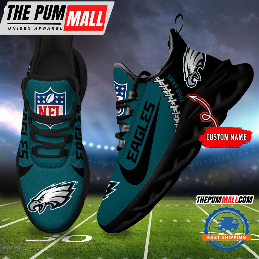 NFL Philadelphia Eagles Football New Season Sneaker Max Soul Shoes