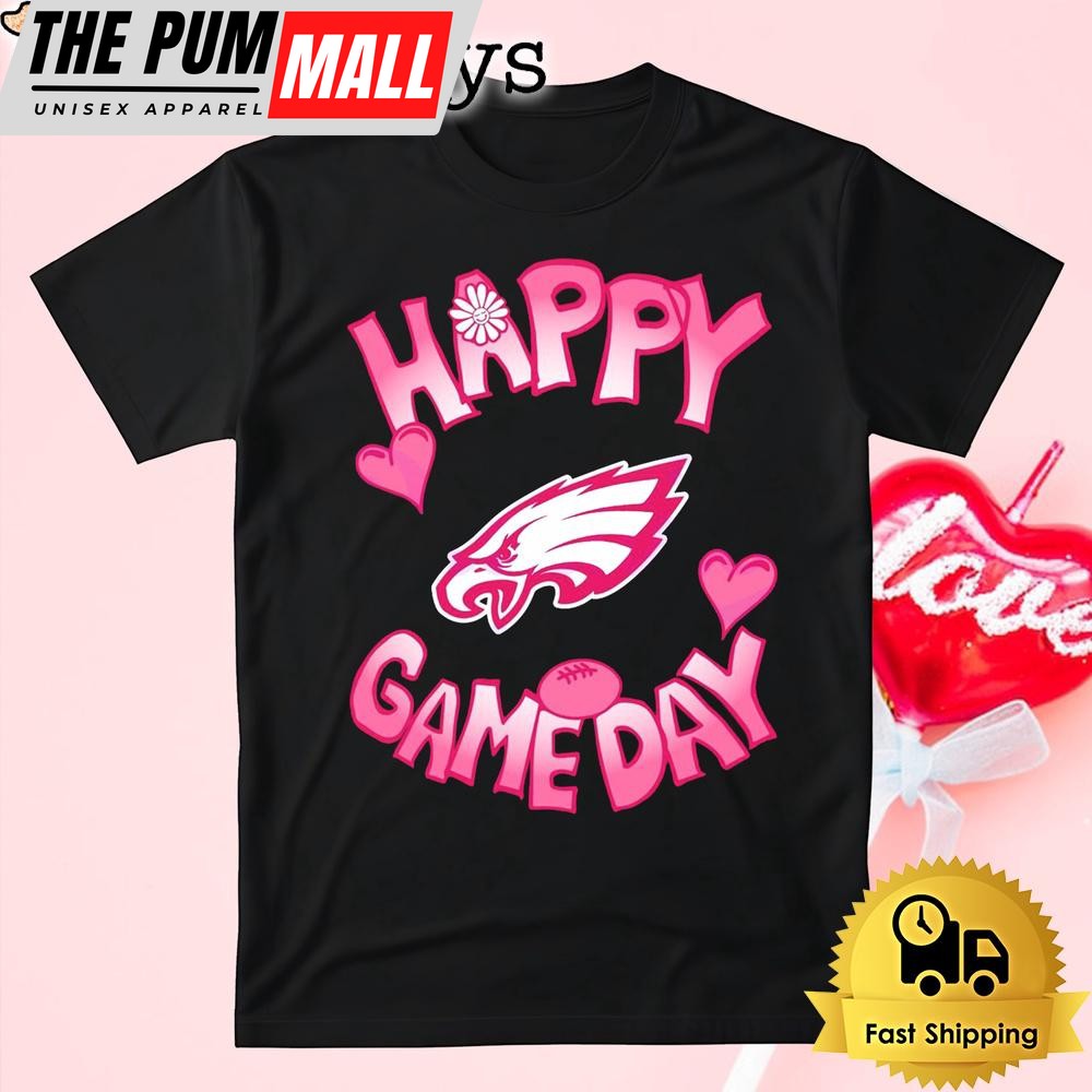 NFL Philadelphia Eagles Happy GameDay Valentine’s Day T Shirt