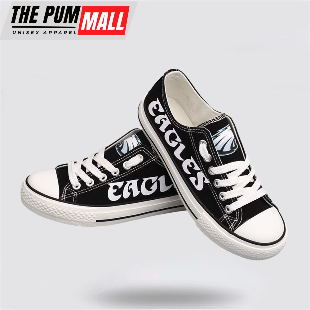 nfl-philadelphia-eagles-low-top-canvas-shoes-sport-sneakers-dominate-the-streets-g29mykum NFL Philadelphia Eagles Low Top Canvas Shoes Sport Sneakers Dominate The Streets With Authentic Nfl Style