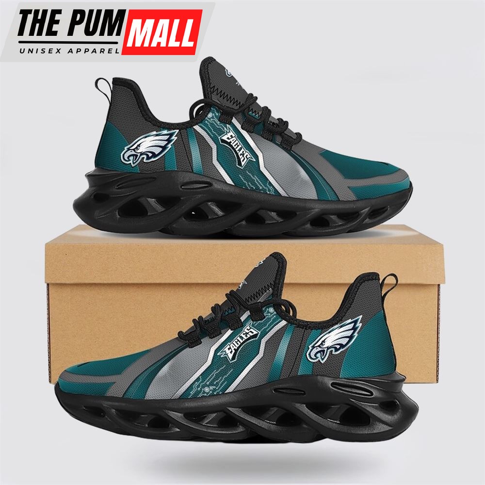 NFL Philadelphia Eagles Max Soul Shoes Sneakers Sport Shoes Walk The Talk Of Team Pride With Every Step