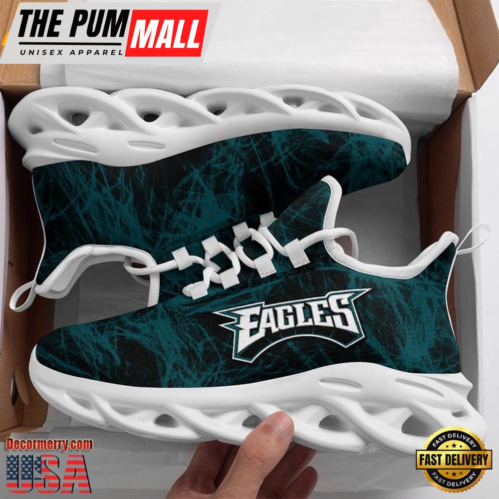 NFL Philadelphia Eagles Smoke Pattern Max Soul Shoes , Running Sneakers Shoes