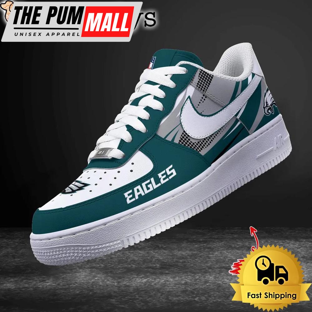 NFL Philadelphia Eagles Walk With Team Pride In Every Step Custom Air Force 1 Shoes