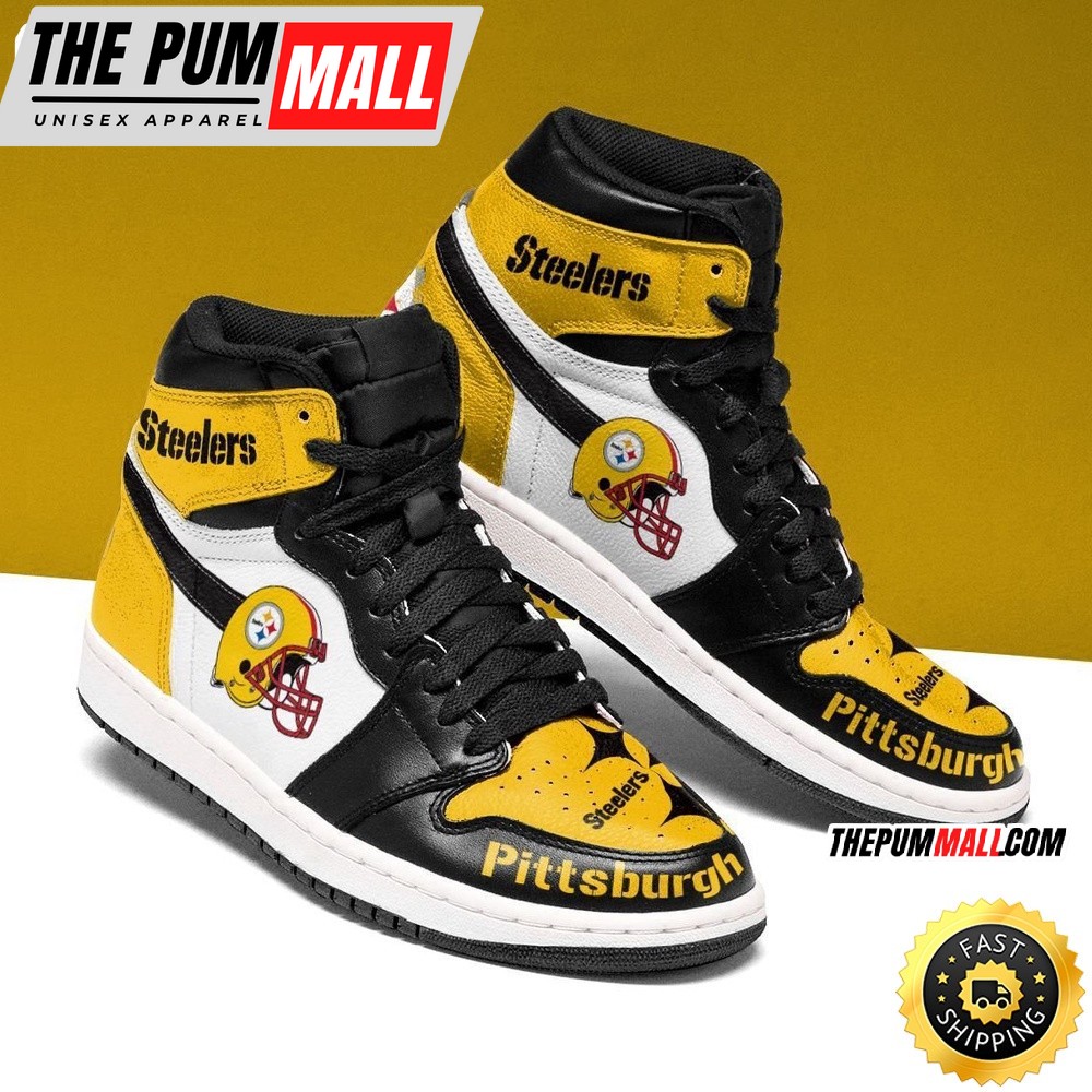 NFL Pittsburgh Steelers Air Jd 1 Shoes