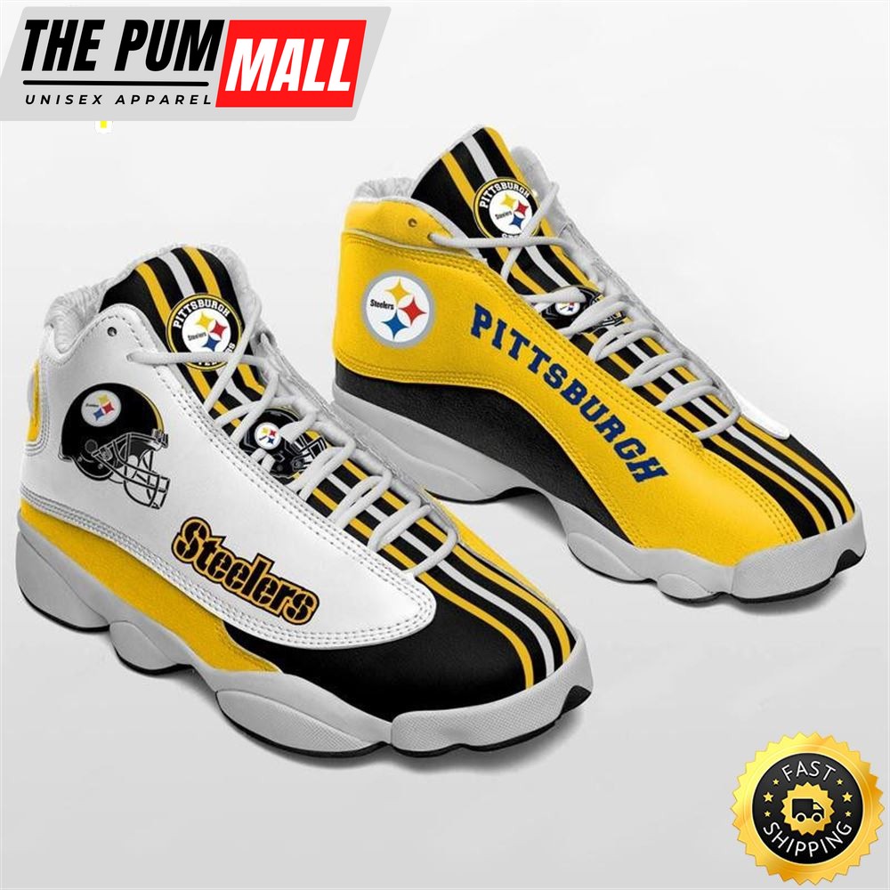 NFL Pittsburgh Steelers Air Jd 13 Shoes V3