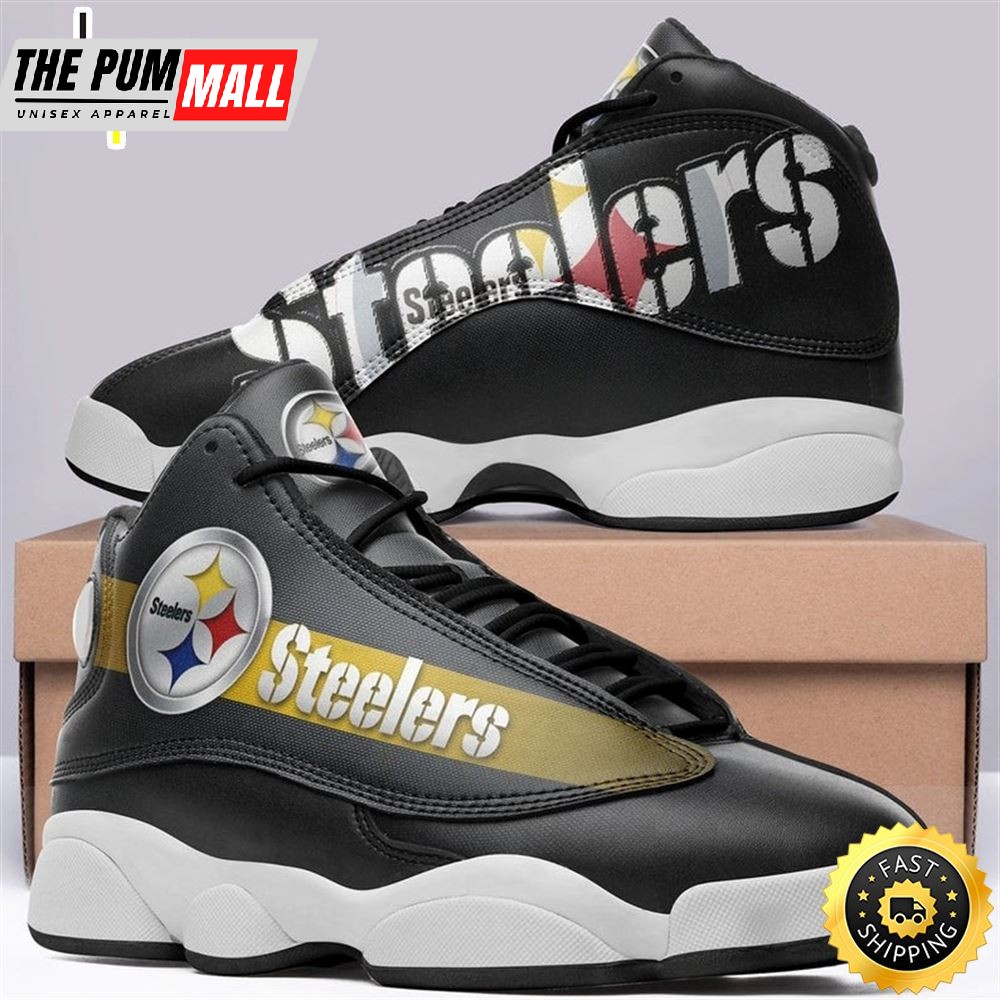 NFL Pittsburgh Steelers Air Jd 13 Shoes