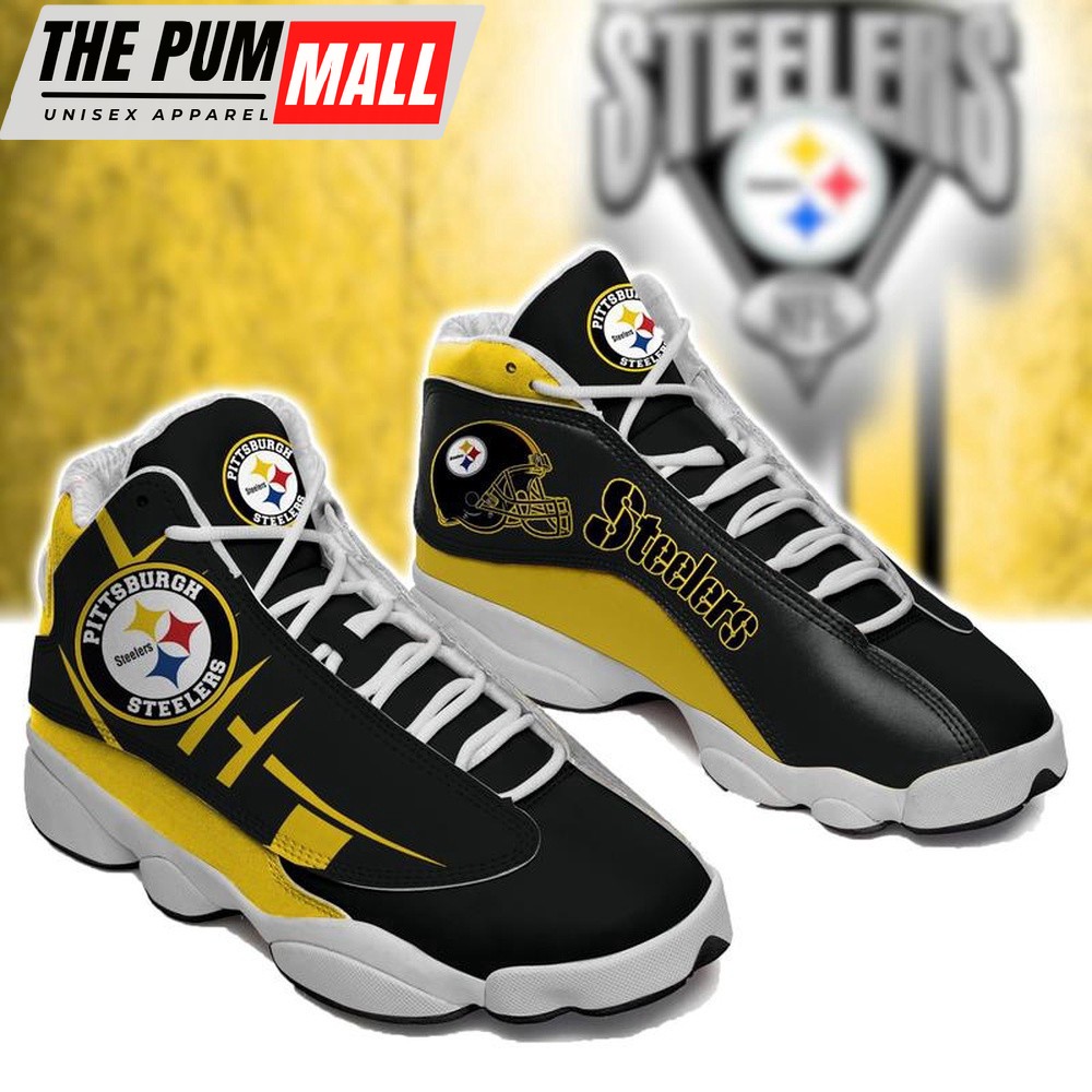 NFL Pittsburgh Steelers Air Jd 13 Sneaker Shoes