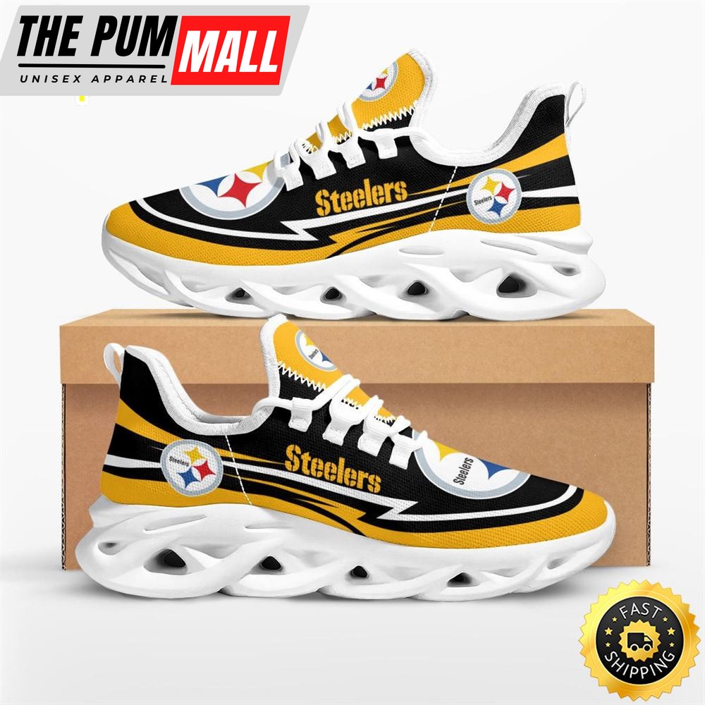 NFL Pittsburgh Steelers Are Coming Curves Max Soul Shoes