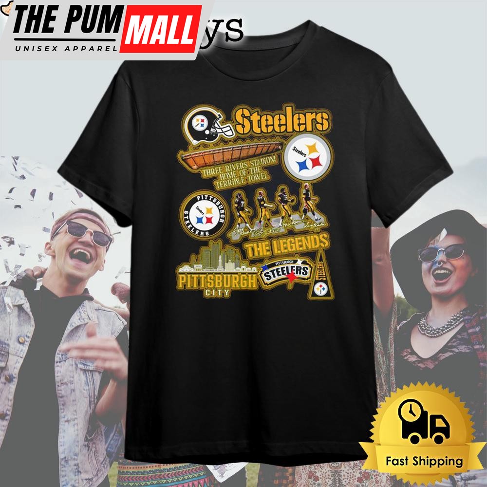 NFL Pittsburgh Steelers City The Legends T Shirt