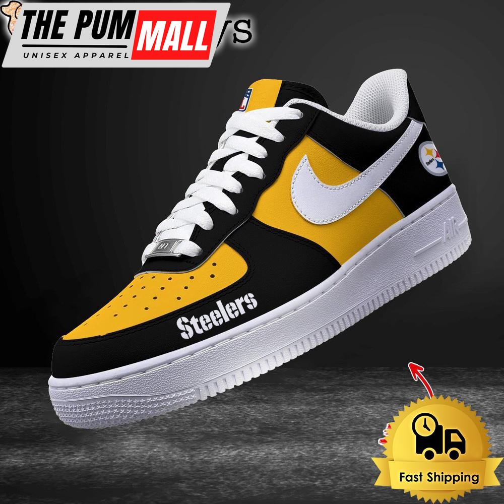 NFL Pittsburgh Steelers Every Step Carries Belief Custom Air Force 1 Shoes