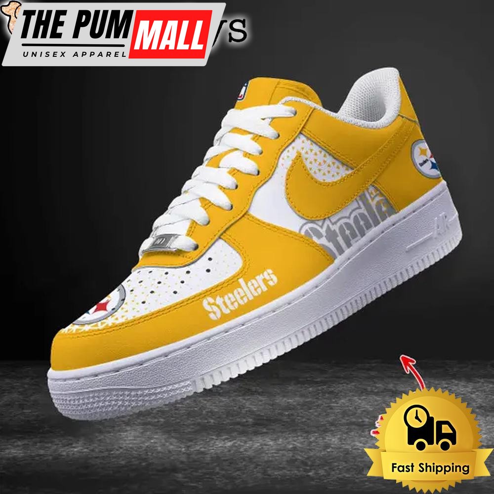 NFL Pittsburgh Steelers Football Style Goes Everywhere Custom Air Force 1 Shoes