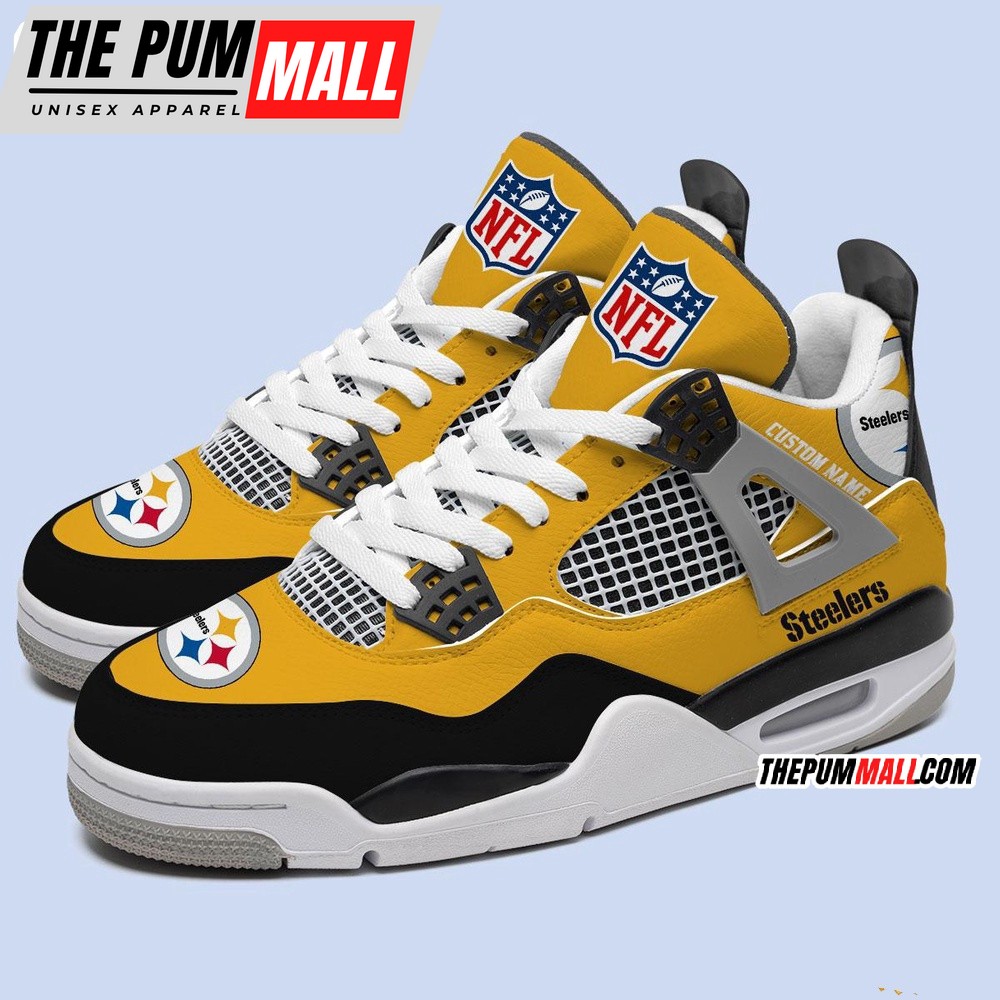 nfl-pittsburgh-steelers-football-team-air-jordan-4-shoes-personalized-aj4-sneak-kvm3xwws NFL Pittsburgh Steelers Football Team Air Jordan 4 Shoes, Personalized AJ4 Sneaker