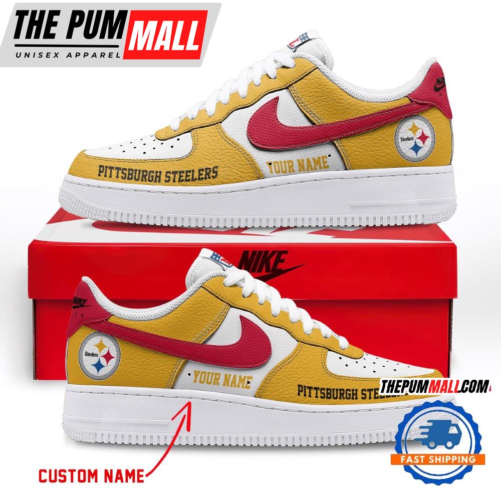 NFL Pittsburgh Steelers Limited Edition Personalized Air Force 1 Shoes Sneaker