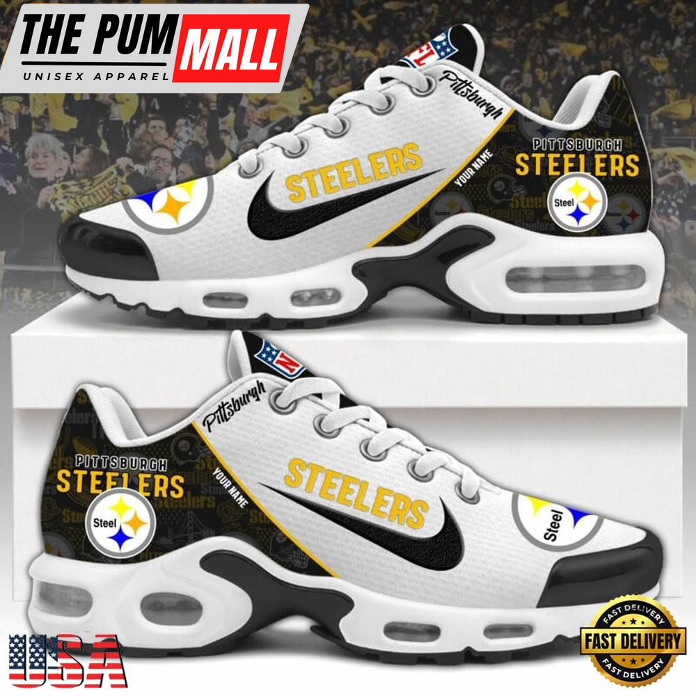 NFL Pittsburgh Steelers Logo 2025 Custom Air Max Plus Shoes Running Sneakers